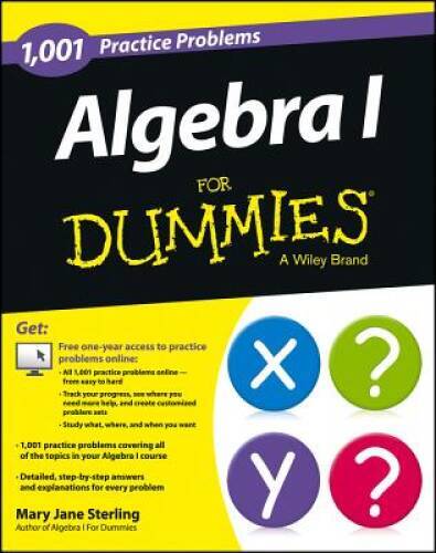 Algebra I: 1,001 Practice Problems For Dummies ( Free Onl – ACCEPTABLE