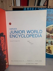 Harver Junior World Encyclopedia Complete Set 16 Volumes Hardcover Atlas Index