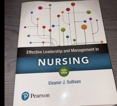 Effective Leadership and Management in Nursing by Eleanor Sullivan (2017, Trade