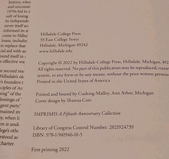 Imprimis 50th Anniversary Collection – Hillsdale College – Douglas A. Jeffrey HC