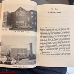 In Search of a Community’s Past: The Black Community In Trenton NJ, 1860 Signed