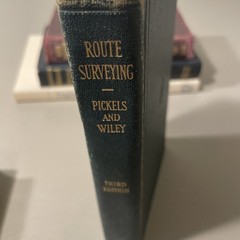Topographic Mapping and FIVE Vintage Surveying Books