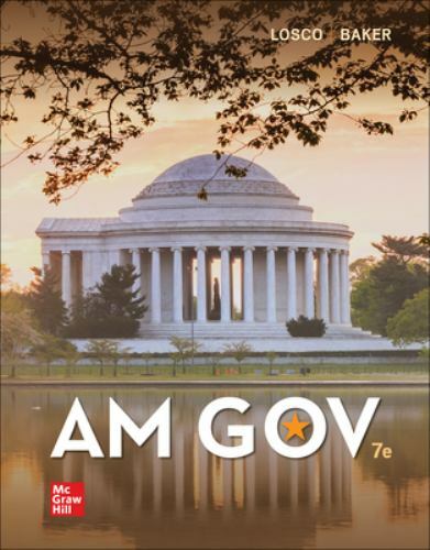 Looseleaf -in binder for AM GOV by Ralph Baker and Joseph Losco (2021,Ringbound)