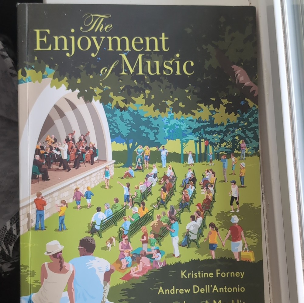 The Enjoyment of Music 13th Edition Forney Dell’Antonio Hardcover Illustrated
