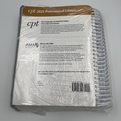 CPT Professional 2025 by American Medical Association (2025, Spiral) (C2)