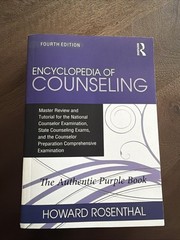 Encyclopedia of Counseling for the NCE and the Counselor Prep