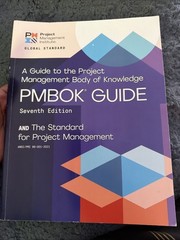 PMBOK® Guide To The Project -7th Edition Paperback Very g -C-8