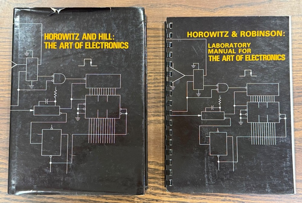 Set: Art of Electronics Text and Laboratory Manual by Horowitz, Hill, & Robinson