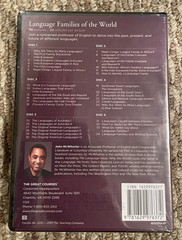 Language Families of the World by John McWhorter (2018, DVD And Guidebook)