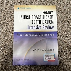 Family Nurse Practitioner Certification Intensive Review, Fourth Edition PB