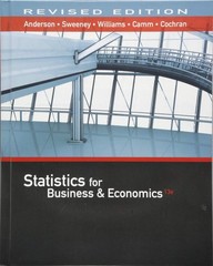 Statistics for Business & Economics, Revised (with XLSTAT Education Edition …