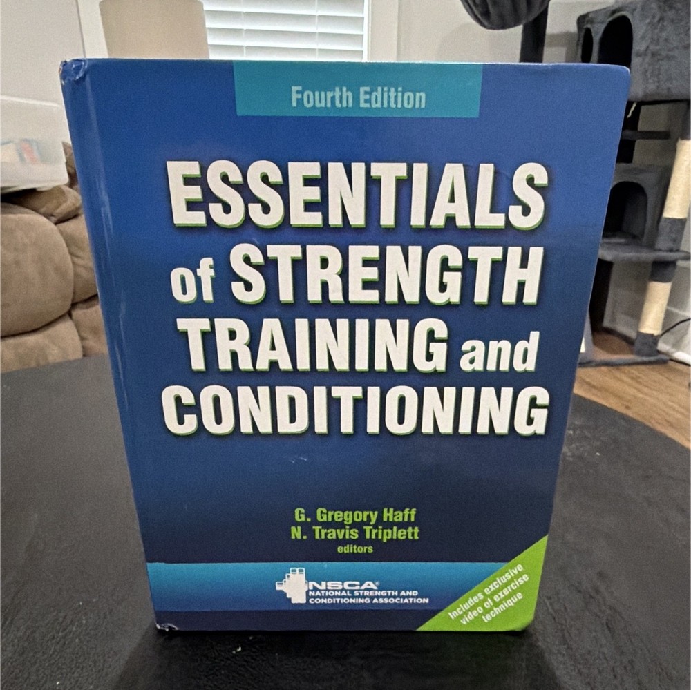 Human Kinetics Essentials of Strength Training & Conditioning 4th Ed Hardcover