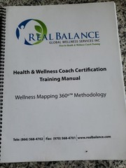 Health & Wellness Coach Certification Training Manual, 408 Pages, spiral-bound