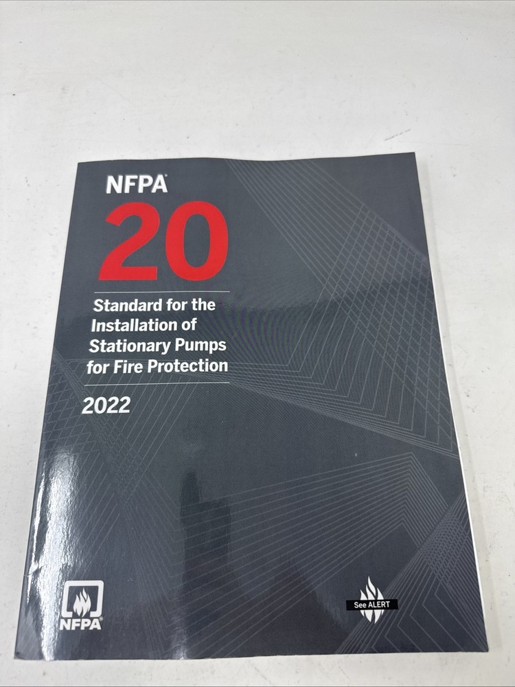 NFPA 20 Fire Protection Stationary Pumps Installation Standard 2022 Paperback