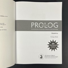 Prolog: Obstetrics 8th Edition Personal Review Learning Gynecology 2018 OBGYN