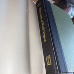 Dictionary of Word Origins by John Ayto Hardcover with Dust Jacket