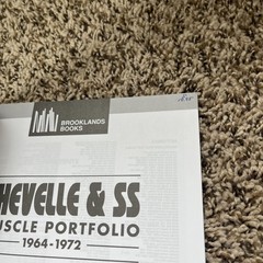 Chevelle & SS Muscle Portfolio 1964-1972 by Brooklands Books Ltd