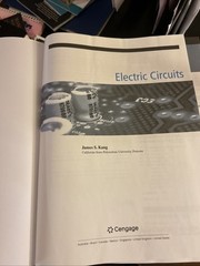 Electric Circuits by James S. Kang, Hard Bound-2024 -Brand New