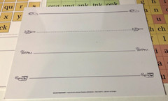 Wilson Fundations Students Mini-Packet Home Support Level 2 Letter Tiles Sealed
