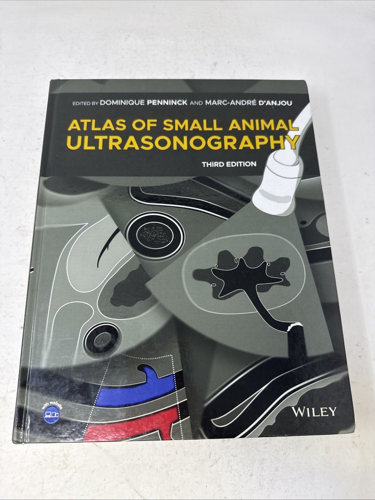 Atlas of Small Animal Ultrasonography by Dominique Penninck (Eng) Hardcover 3rd
