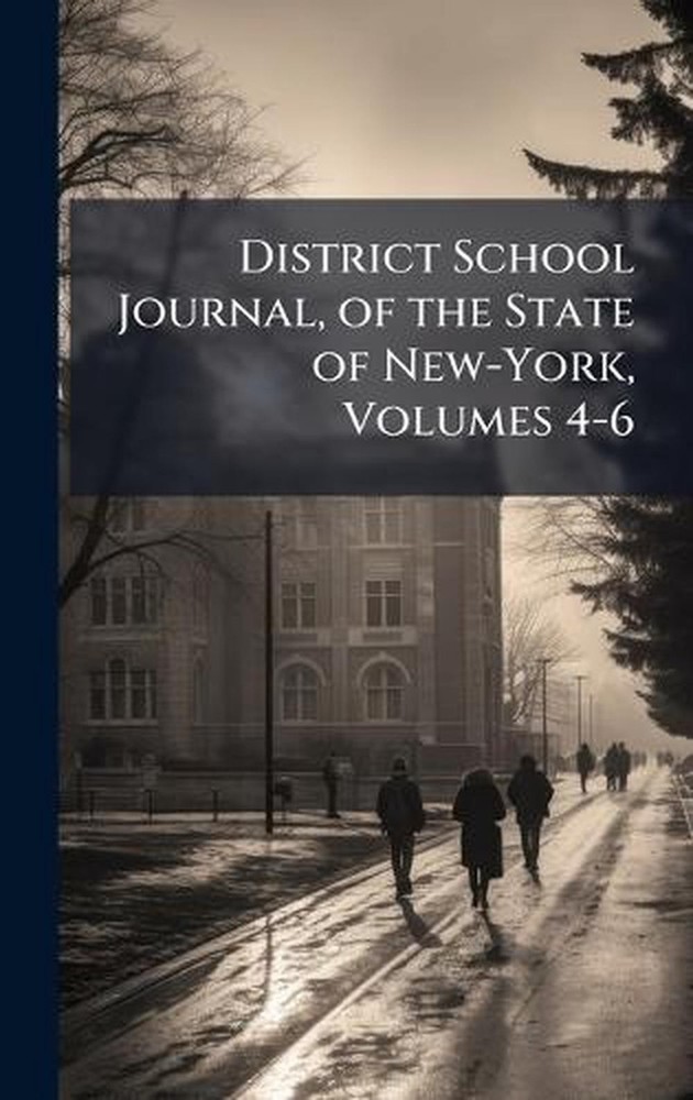 District School Journal, of the State of New-York, Volumes 4-6 Hardcover Book