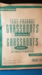 Test Package GRASSROOTS The Writer’s Workbook 222 Pages for DUPE Sixth Ed. ESL