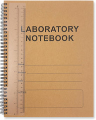Carbonless Lab Notebook (Scientific Grid Format), 8.5” X 11”, 50 Sets of Pages