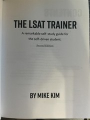 The LSAT Trainer: A Remarkable Self-Study Guide For The Self-Driven Student …