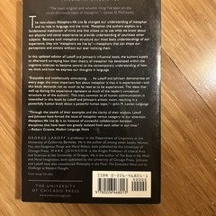 Metaphors We Live by By George Lakoff And Mark Johnson Acceptable Condition