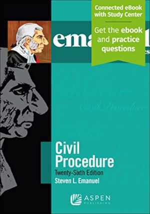 Emanuel Law Outlines for Civil – Paperback, by Steven L. Emanuel – Good