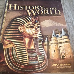 A Beka Book History of the World in Christian Perspective 5th Ed 2019 HC