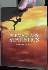 Mario Triola Elementary Statistics Hardcover