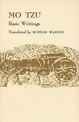 Mo Tzu: Basic Writings – Paperback By Mo Tzu – GOOD