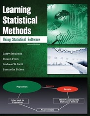 Learning Statistical Methods Using Statistical Software by Larry J. Stephens