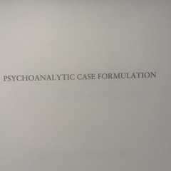 Psychoanalytic Case Formulation by Nancy McWilliams (1999, Hardcover)