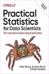 oreilly Practical Statistics for Data Scientists Paperback b816 j722 Q286