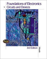 Foundations of Electronics : Circuits and Devices Meade, Russell