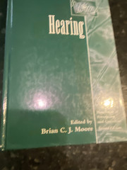 Handbook of Perception and Cognition, Second Edition Ser.: Hearing by Brian…