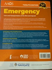 AAOS Emergency Care and Transportation Twelfth Edition Hardcover Textbook School
