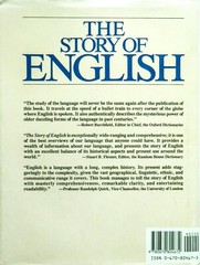 THE STORY OF ENGLISH by Robert McCrum, William Cran and Robert MacNeil
