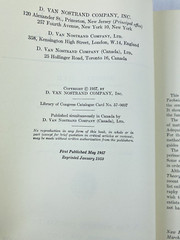 Microwave Principles The Van Nostrand Series 1960 Reich Skalnik Ordung Krause HC