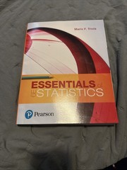Essentials of Statistics by Mario Triola (2018, Trade Paperback)