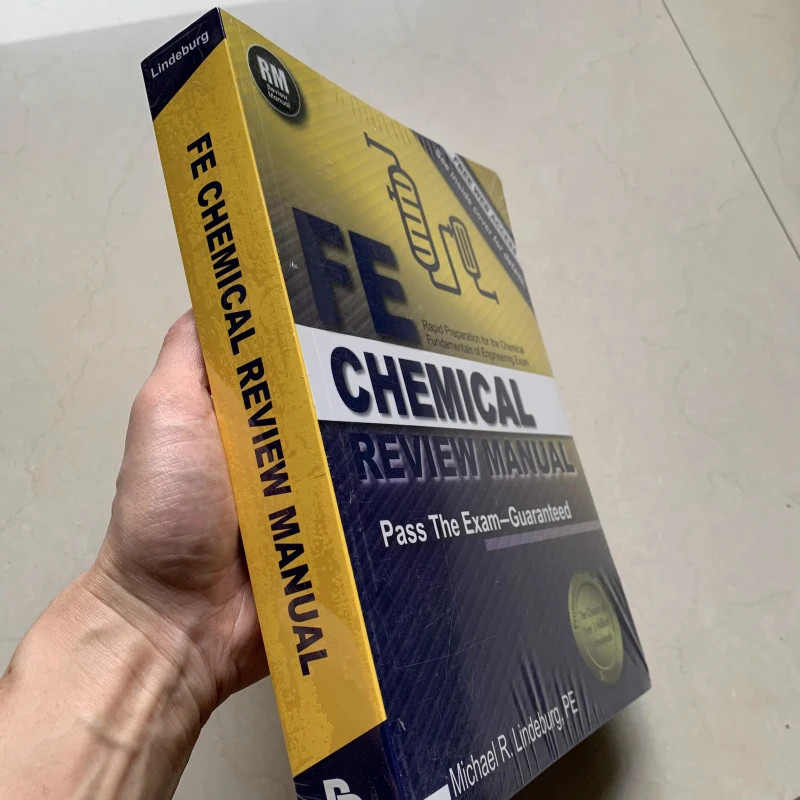 FE Chemical Review Manual 1st Edition by Michael R. Lindeburg Exam Prep Book