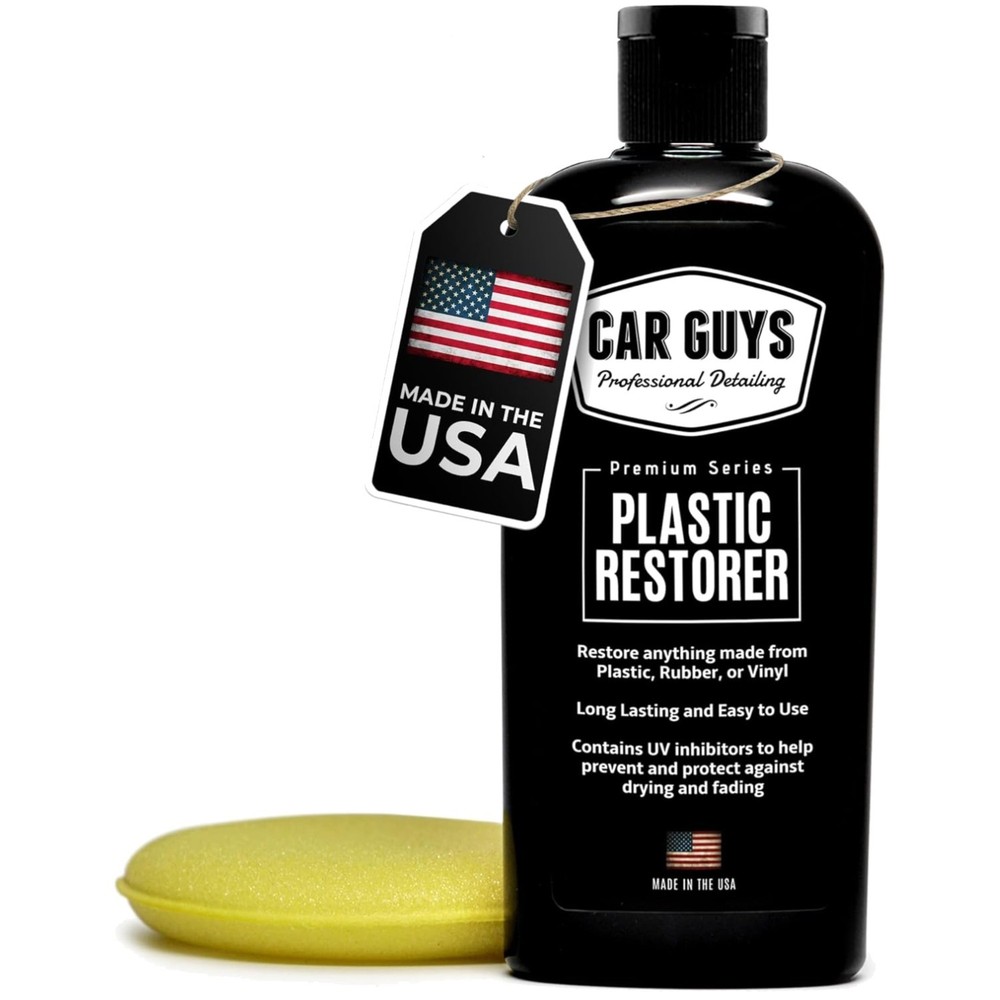 Water-Repellent Plastic Restorer | 8 Oz Kit for Vinyl & Rubber – No Oily Residue
