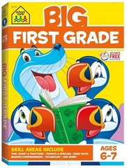 NEW School Zone Big First Grade Workbook – 320 Pages of Learning Fun!
