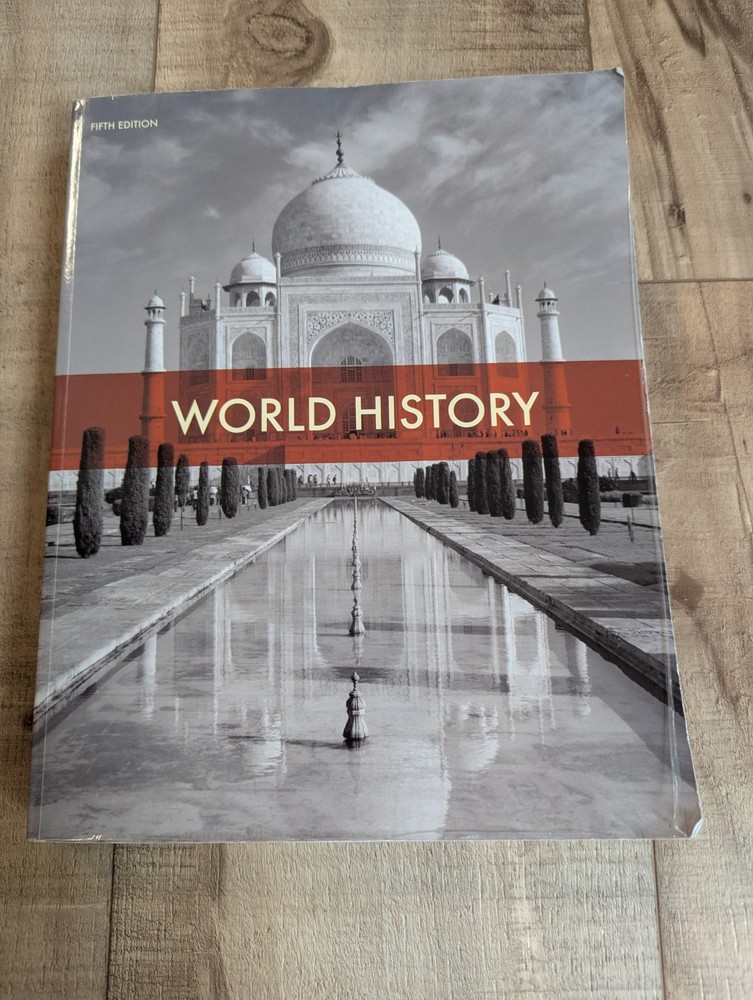 BJU Press World History Fifth Edition Paperback Textbook History VERY GOOD