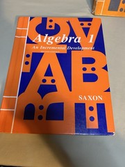 Saxon Algebra 1 Homeschool Set Textbook Solutions Manual Test Forms Complete