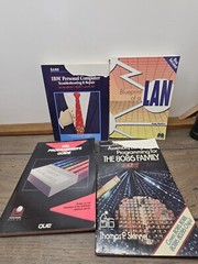 5 VINTAGE IBM PERSONAL COMPUTER BOOKS REPAIR PROGRAMMING COMPUTER BOOKS LOT OF 5