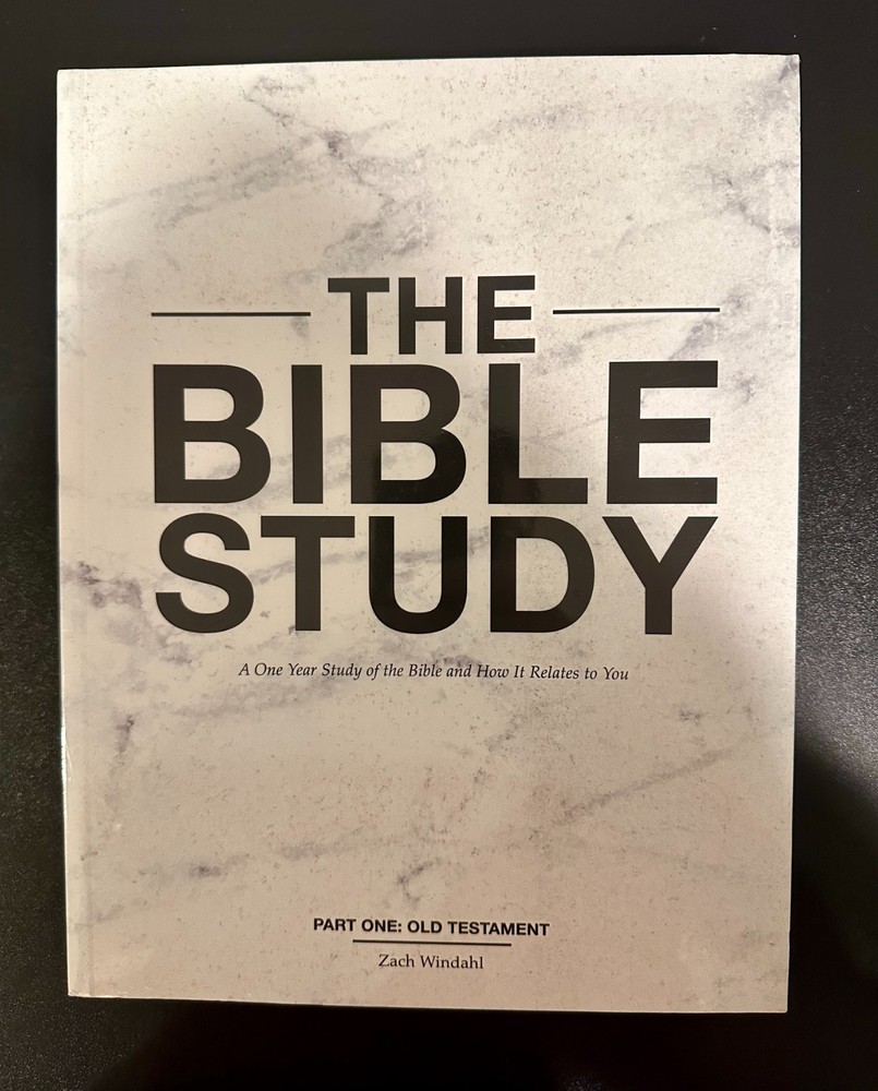 The Bible Study: A One Year Study of the Bible and How it Relates to You *NEW*