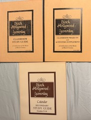 Black Hollywood Yesterday * Lot of 3 Classroom PB Books Projects Guide Secondary